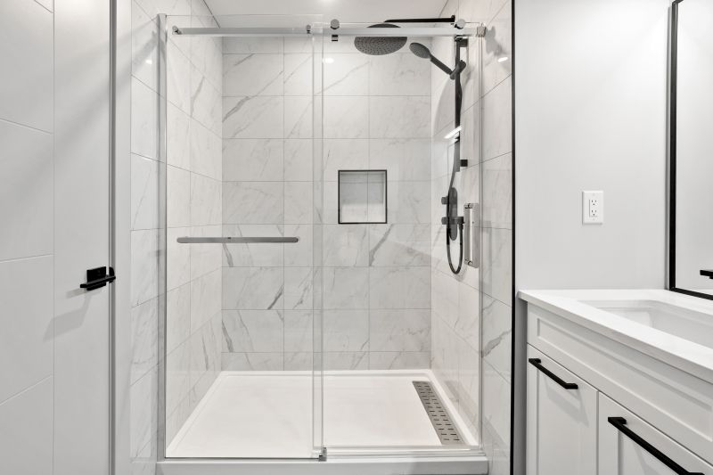 Marble Tile Shower